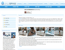 Tablet Screenshot of jnjspa.com